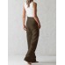 High Waist Casual Harem Wide Leg Baggy Pants