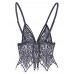 Women Sexy Lace Irregular Camisole V-neck Crop Tops