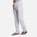 Mens Summer Thin Cotton Breathable Quick-drying Drawstring Casual Straight Pants