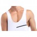 Mens Quick-drying Line Printed Slim Fit Vest Fitness Training Sport Tank Tops