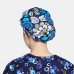 Cotton Printed Fluffy Cap Surgical Cap Scrub Caps Textile Dust Cap