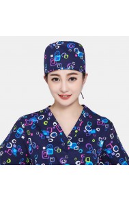 Doctor Short Hair Scrub Cap Small Tie Beautician Cap Anesthetist Cap