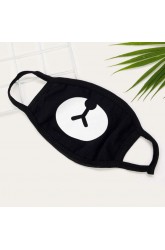 Cartoon Bear Pattern Mouth Mask 1pc