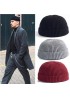 Unisex Solid Color Knitted Wool Hat Skull Cap Beanie