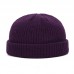 Unisex Solid Color Knitted Wool Hat Skull Cap Beanie