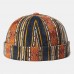 Corduroy Brimless Skull Cap Stripe Multicolor Customized Hats